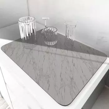 Коврик для сушки супервпитывающий нескользящий полиэстер кухонная посуда коврик для сушки посуды товары для дома 30*40cm