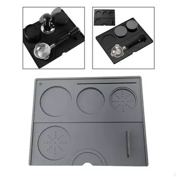 Коврик для тампера для кофе, силиконовый коврик для трамбовки эспрессо для инструмента бариста