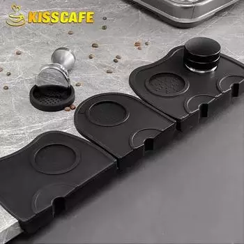 Коврик для тампера для кофе, станция для трамбовки эспрессо, силиконовая накладка для портафильтра 51 мм, 54 мм, 58 мм, аксессуары для кофемашин, инструмент для бариста A