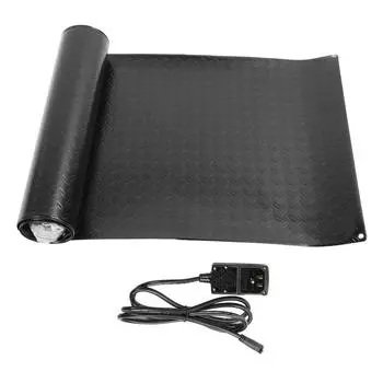 Коврик для таяния снега с шнуром питания, нескользящий зимний коврик для удаления льда с подогревом для наружной лестницы на крыше