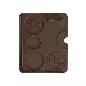 Коврик для темперовки кофе силиконовый противоскользящий держатель-подкладка инструмент для подушки для кофейного пресса кофейный аксессуар коврик для темпинг-станции для дома и кафе