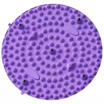 Коврик для точечного давления на стопу Коврик Lucktree Mat Доска для акупрессуры на стопу Массаж стоп Надавливание на точечный пресс для стоп Домашнее использование Диетический коврик для ног фиолетовый