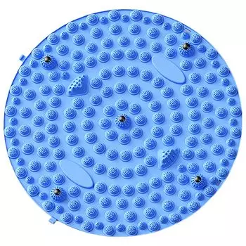 Коврик для точечного давления на стопу Коврик Lucktree Mat Доска для акупрессуры на стопу Массаж стоп Надавливание на точечный пресс для стоп Домашнее использование Диетический коврик для ног синий