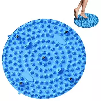 Коврик для точечного давления на стопы Коврик Mocasa Доска для акупрессуры на стопы Ультра-бег трусцой Диета для ног Надавливание на точечный пресс на стопы Домашнее использование Медленный бег трусцой синий