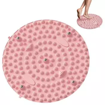 Коврик для точечного давления на стопы Коврик Mocasa Доска для акупрессуры на стопы Ультра-бег трусцой Диета для ног Надавливание на точечный пресс на стопы Домашнее использование Медленный бег трусцой розовый