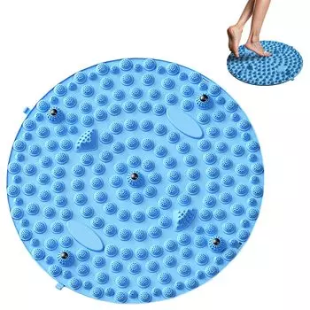 Коврик для точек давления на стопы Коврик Mocasa для давления на стопы Доска для давления на стопы Ультра-беговая диета для ног Давление на стопы Домашний коврик для медленного бега Давление на стопы синий