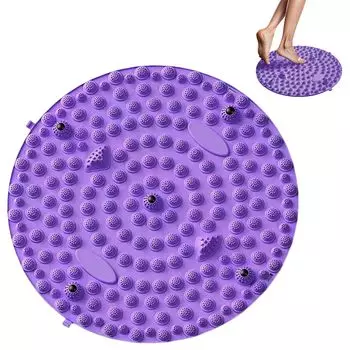 Коврик для точек давления на стопы Коврик Mocasa для давления на стопы Доска для давления на стопы Ультра-беговая диета для ног Давление на стопы Домашний коврик для медленного бега Давление на стопы фиолетовый