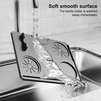 Коврик для трамбовки эспрессо Yousheng, нескользящий силиконовый коврик для трамбовки кофе, коврик для станции трамбовки эспрессо, инструмент бариста для кухонного бара на столешнице светло-серый