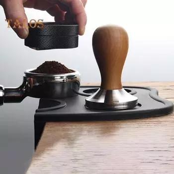 Коврик для трамбовки кофе, силиконовый коврик для трамбовки эспрессо из пищевого силикона, нескользящий коврик для прессования кофе для эспрессо-машины, защита столешниц, инструменты A