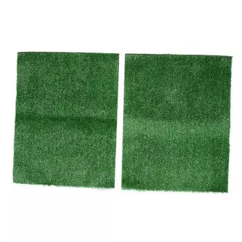 Коврик для туалета для собак, искусственная трава, дышащий, мягкий, моющийся, многоразовый, для обучения домашних животных горшку, для помещений L