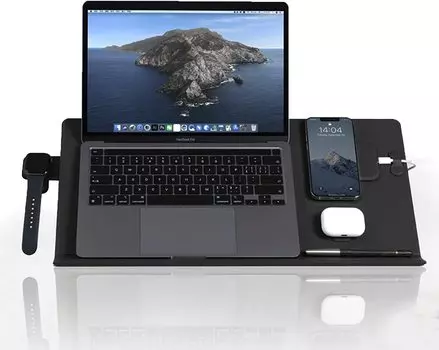 Коврик для умного стола MOFT Совместимость с NFC-запуском смартфона Угол наклона стола Грузоподъемность Управление устройством одновременно Отдельные метки коврика, приложения для работы в одно касание,