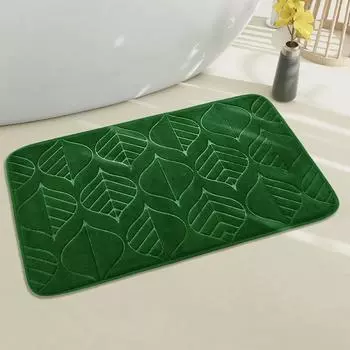Коврик для унитаза из хлопка с эффектом памяти, впитывающий нескользящий коврик для ванной комнаты, гостиной, спальни, кухни, ковер для прихожей 40x60cm