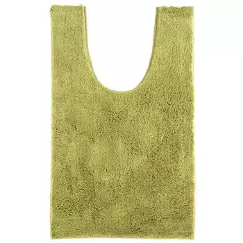 Коврик для унитаза OKA Good Dryness D Nature, длина уха, большой размер 105 см x зеленый, впитывающий воду, быстросохнущий, антибактериальный, устойчивый к запахам, туалет, моющийся