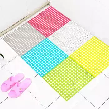 Коврик для унитаза с круглым отверстием, нескользящий коврик для душа, ванной комнаты, туалета, водонепроницаемый нескользящий коврик серый