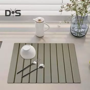 Коврик для ванной Diatom Ooze, противоскользящий, складной, быстро впитывающий воду, коврик для ванной, складной коврик для душа, домашний декор 60cm белый