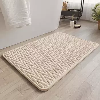 Коврик для ванной EIFLOY-Modern Velvet, Ванная комната, Впитывающий, Быстросохнущий, Противоскользящий Коврик для душа и туалета, Коврики для пола, Прямая поставка 40x60