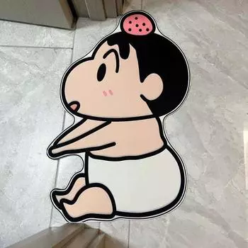 Коврик для ванной комнаты Diatom Mud Pad для ванной комнаты, противоскользящий впитывающий коврик для входной двери, ковер для спальни 40 * 60 cm