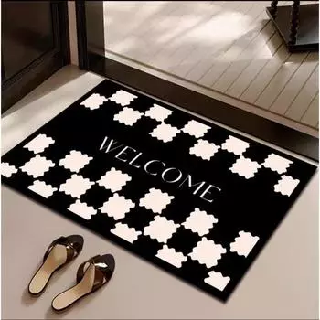 Коврик для ванной комнаты Diatom Mud Style, впитывающий, быстросохнущий, нескользящий, коврик для ванной комнаты, коврик для туалетной двери, мягкая подушка 30 * 50 cm