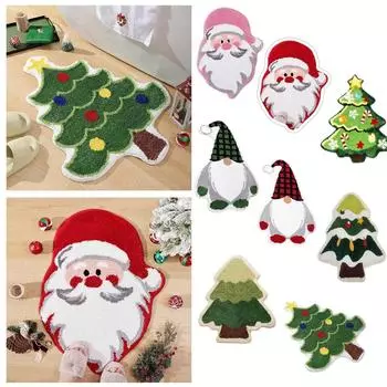 Коврик для ванной комнаты Милый мультяшный коврик для двери Коврик для ванной Коврик для двери Коврик для кухни и туалета One Size