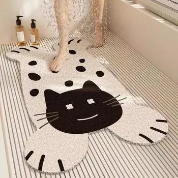 Коврик для ванной комнаты, нескользящий коврик для туалета, бытовой детский коврик для туалета, душевая комната, душевая комната, ванная комната, коврик для пола в ванной 40 * 70CM