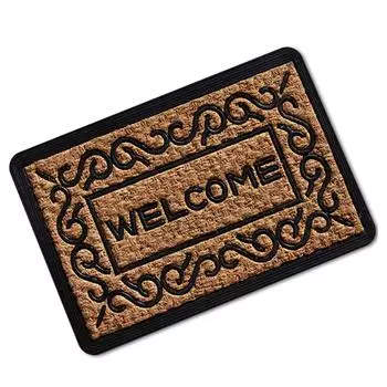 Коврик для ванной комнаты резиновый 45x75 см входной коврик противоскользящий бытовой коврик для двери