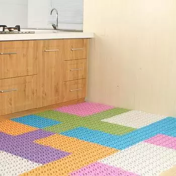 Коврик для ванной комнаты с нескользящей отделкой, который можно сшить по индивидуальному заказу, коврик для душа, коврик для душа, коврик для душа, цветной массажный коврик для ног Solid color/10pcs