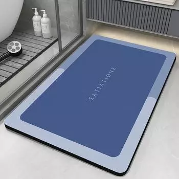 Коврик для ванной Nordic Впитывающий Быстросохнущий Коврики для ванной комнаты Противоскользящие Коврики для ног Коврик для душа Туалет Коврик для двери Моющийся 40cmx60cm