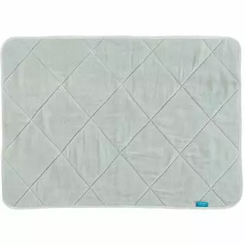 Коврик для ванной OKA для вытирания ног, примерно 50 см x Good Kararaka Towel Fabric, зеленый, 70 см, сухость,