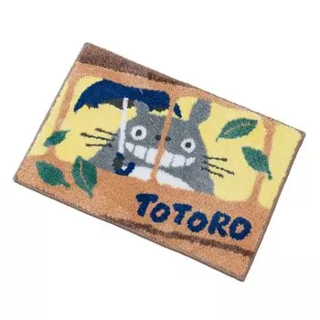 Коврик для ванной Senko My Neighbor Totoro Bath Nori Totoro 40 x 60 см в подарочной коробке с персонажем Obi Beige Cute 58341 Прибл.. Non-Slip