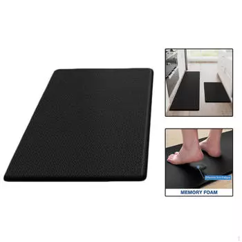 Коврик для ванной впитывающий удобный, нескользящий, коврик для унитаза мягкий ковер для ванной комнаты туалет S чёрный