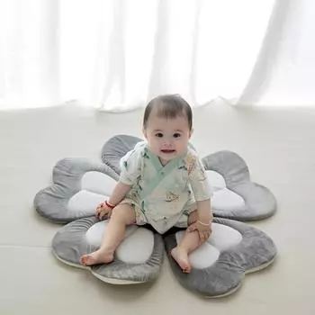 Коврик для ванной Yousheng Flower Shape, складной, для новорожденного, противоскользящий, безопасный, можно стирать в стиральной машине, коврик для ванны, аксессуары для купания