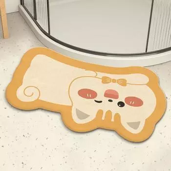 Коврик для входа в душевую комнату, впитывающий коврик для ног, нескользящий коврик, коврик для двери в ванную комнату 40X80cm