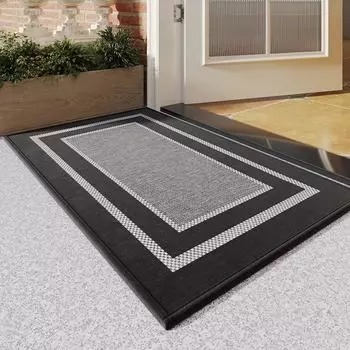 Коврик для входной двери, коврик для входной двери, резиновая подошва, противоскользящий коврик, противоскользящий коврик 44x75cm