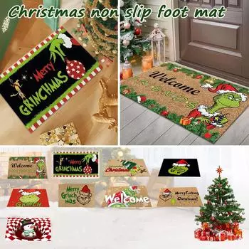 Коврик для входной двери крыльца, износостойкий коврик для дивана в гостиной, впитывающий нескользящий коврик для ног в ванной комнате One Size