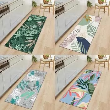 Коврик для входной двери, кухонный коврик, пол для спальни, гостиной, нескользящий напольный коврик, коврик для коридора, ванной комнаты, ковер 50x80cm