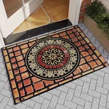 Коврик для входной двери, противоскользящий коврик для входной двери, новый винтажный коврик для двери Advanced Sense 50x80cm