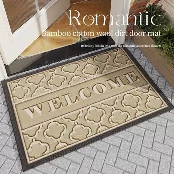 Коврик для входной двери Толстый коврик для входной двери Коврик для входной двери Коврик для прихожей Нескользящий коврик для пола 50x80cm