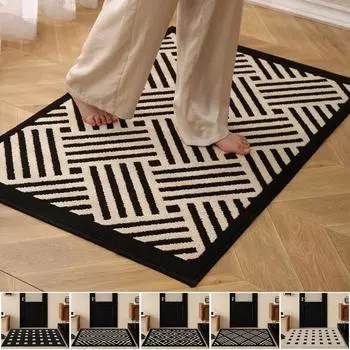 Коврик для входной двери, украшения для дома, нескользящие коврики для ног, коврик для ванной, впитывающий коврик для кофе, моющийся коврик для прихожей, многоразмерный 50X80cm