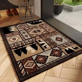 Коврик для входной двери, уличный, светлый, роскошный, с высокой степенью защиты от грязи, коврик для двери крыльца, домашний ковер 50x80cm