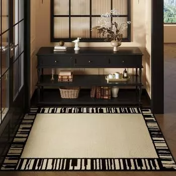 Коврик для входной двери во французском кремовом стиле, превосходный коврик для входной двери, коврик для входной двери в фойе, домашний светлый роскошный ковер 50x80cm