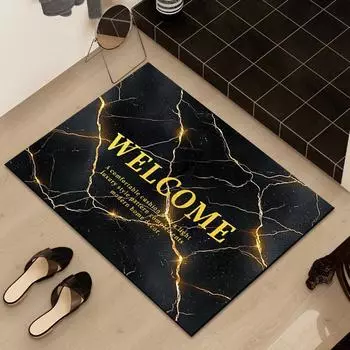 Коврик для входной двери, впитывающий диатомовую грязь, коврик для ног, устойчивый к грязи, коврик для рисования, коврик для входной двери, ковер, который можно резать 40 * 60CM diatom mud