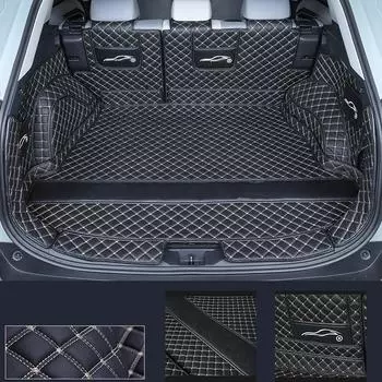 Коврик для внутренней отделки багажника автомобиля подходит для багажника автомобиля RV4 One Size чёрный