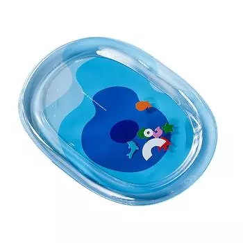 Коврик для воды для питомца, Охлаждающий, Сенсорный, Надувной коврик для воды M синий