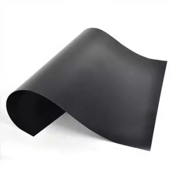 Коврик для выпечки Силиконовый коврик для выпечки барбекю Антипригарный коврик для гриля барбекю Устойчив к высоким температурам Легко очищается Кухонные принадлежности M чёрный