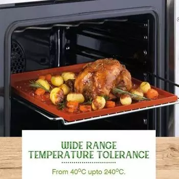 Коврик для выпечки Термостойкий антипригарный портативный практичный тесто Swiss Roll Mold для ресторана красный