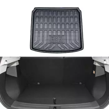 Коврик для заднего багажника автомобиля MG ZS MGZS EV ZX ZST VS 2017~2025 2018 2019 Custom Tray Floor Pad Boot Carg Liner Carpet Cover Accessories чёрный
