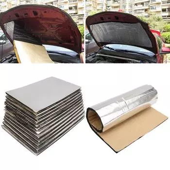 Коврик для звукоизоляции автомобиля, шумоизоляция автомобиля, звукоизоляция и гашение шума 20 x12 12 шт.