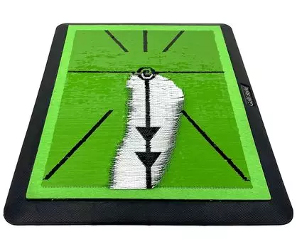 Коврик GolfStyle Divot Pro Коврик для гольфа Коврик для тренировок по гольфу оставляет следы, которые вы можете увидеть на газоне Коврик для тренировок по замаху Подход к коврику для тренировок по удару с помощью утюга Проверка скальпинга