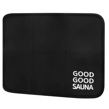 Коврик GOOD Sauna Sauna Quick Black [GOOD SAUNA], складной, компактный, мужской, женский, товары, для улицы, сауна, унисекс, моющийся, для сушки,