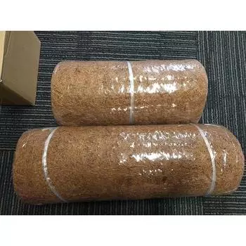 Коврик из натурального кокосового волокна толщиной 0,5-0,8 см, дышащий, противоскользящий, высокой плотности, для резки домашних животных 30x200cm